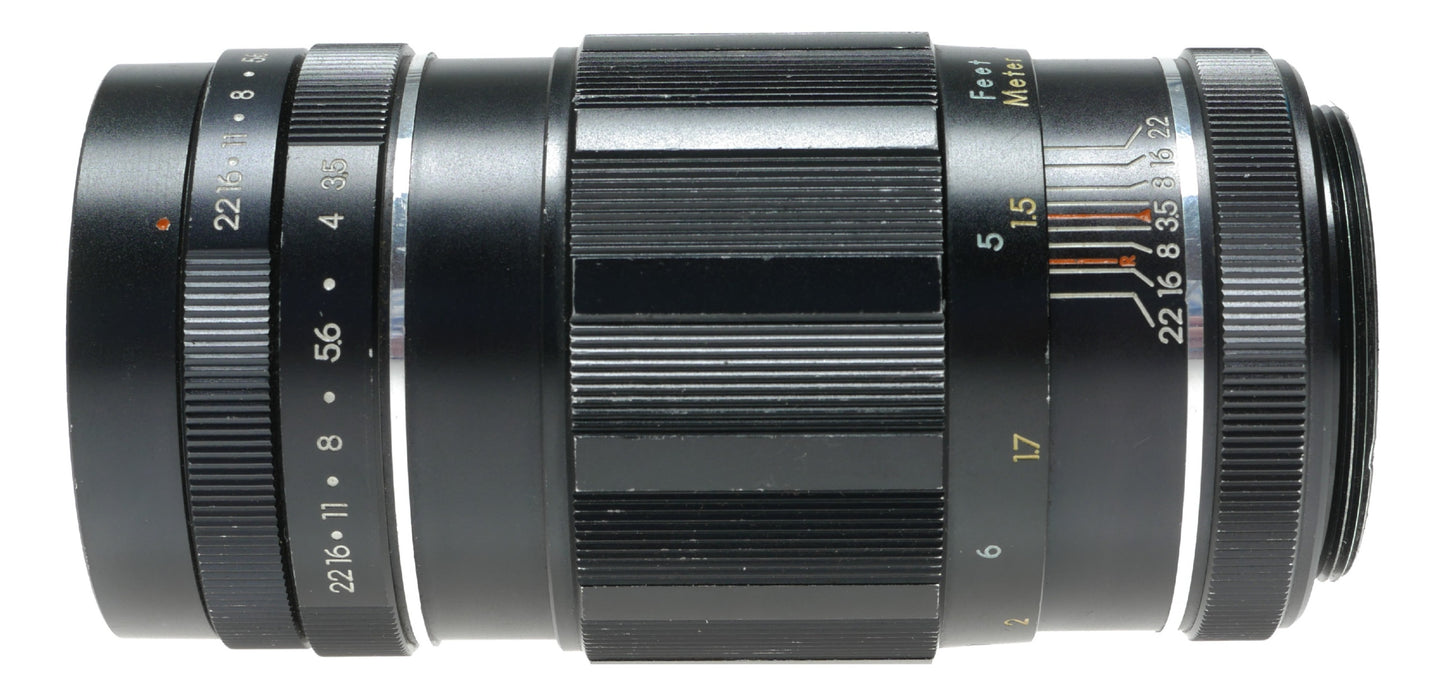 Asahi Opt. Co. Takumar 135mm f/3.5 Vintage Prime Lens Made in Japan - View 8