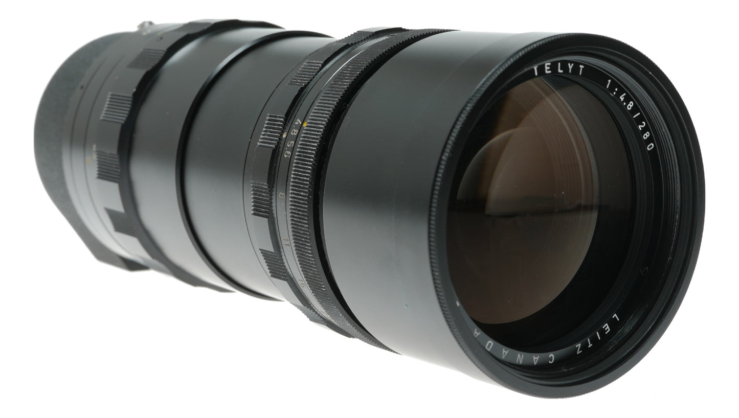 Leitz Telyt 1280mm f/4.8 Vintage Telephoto Lens Made in Canada - View 2