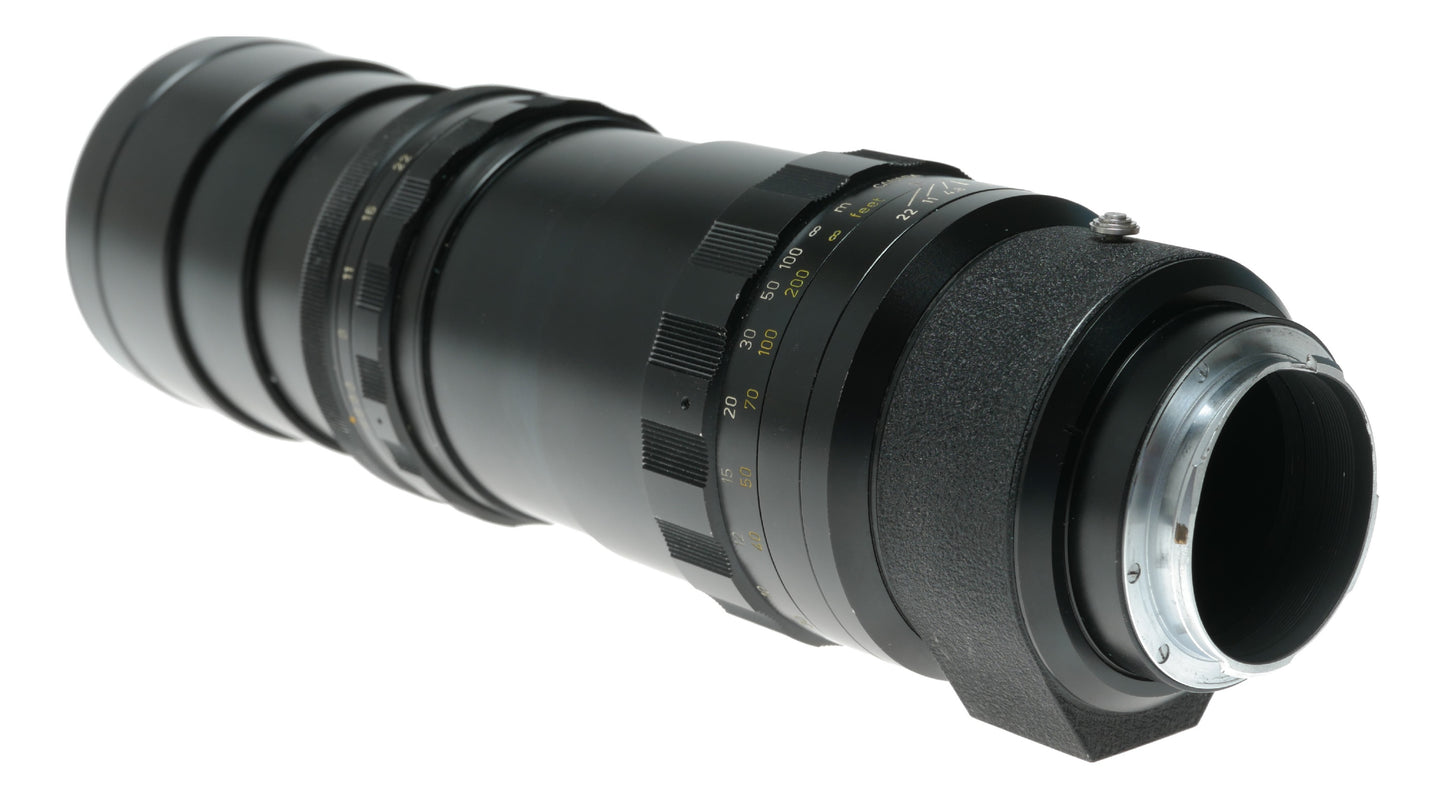 Leitz Telyt 1280mm f/4.8 Vintage Telephoto Lens Made in Canada - View 3