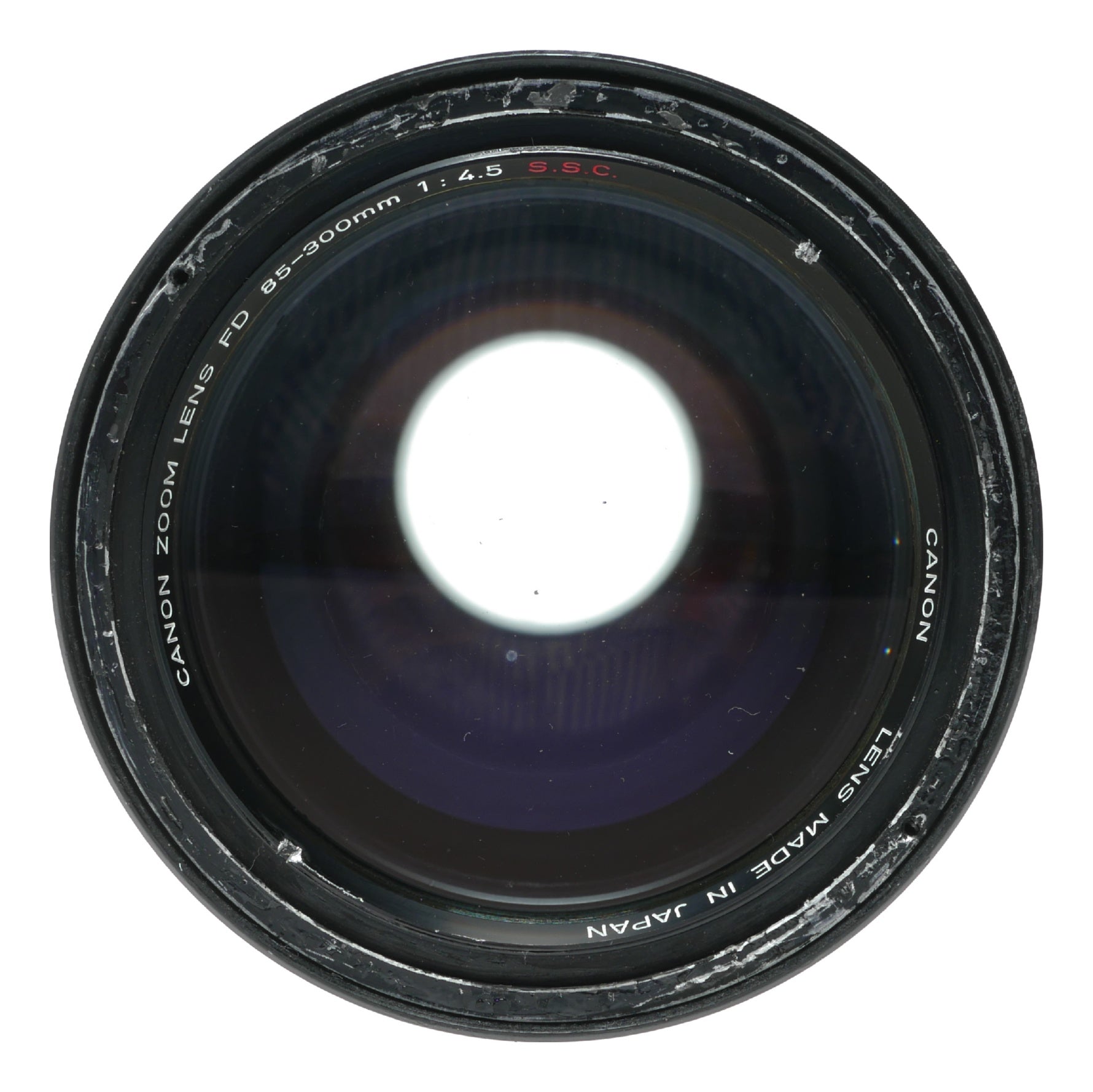 Canon FD 85-300mm f/4.5-5.6 Zoom Lens - Vintage Japanese SLR Camera Lens - View 2