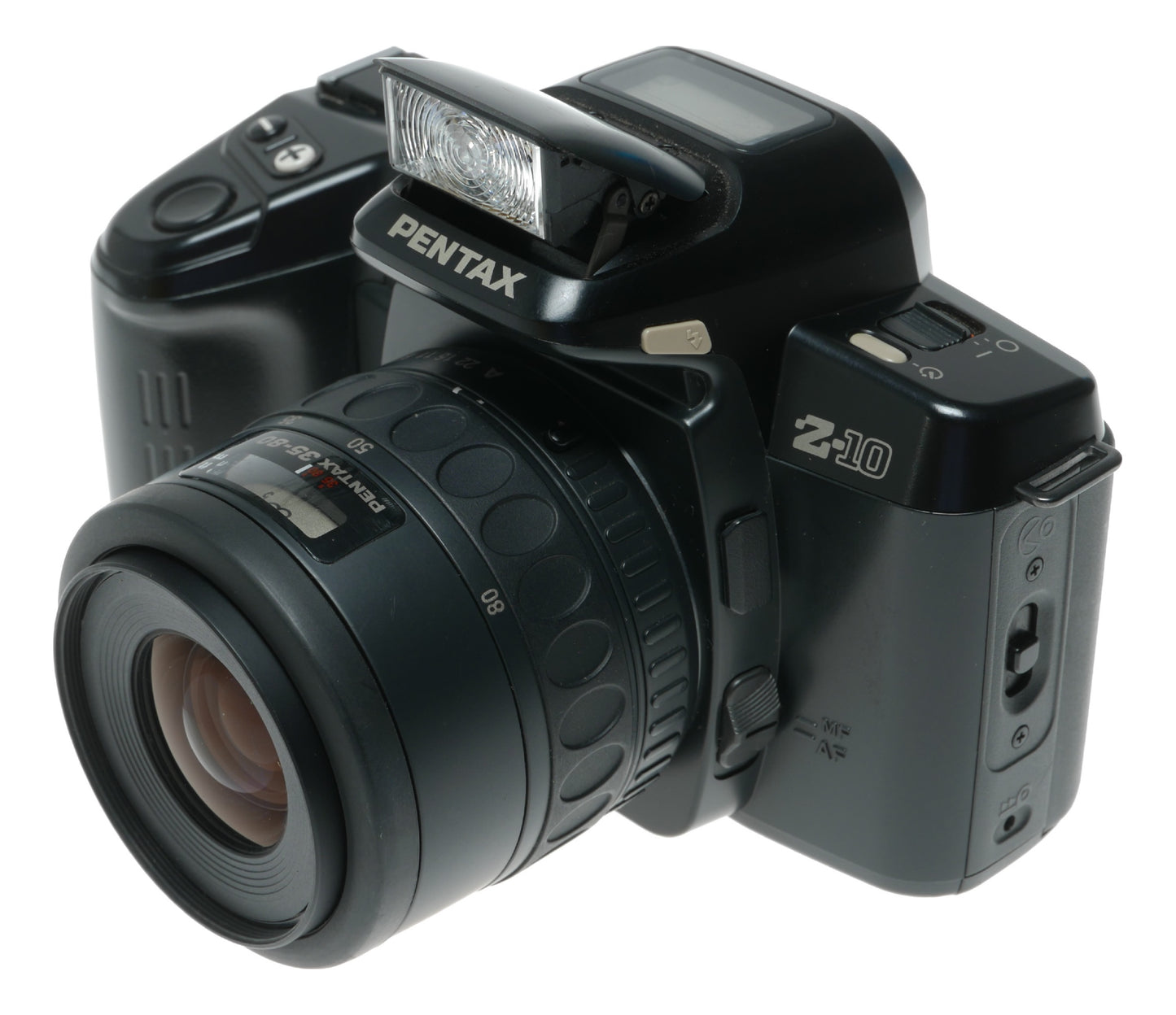 Pentax Z-10 Vintage SLR Camera with SMC Pentax-F 35-80mm f/4-5.6 Lens - View 2
