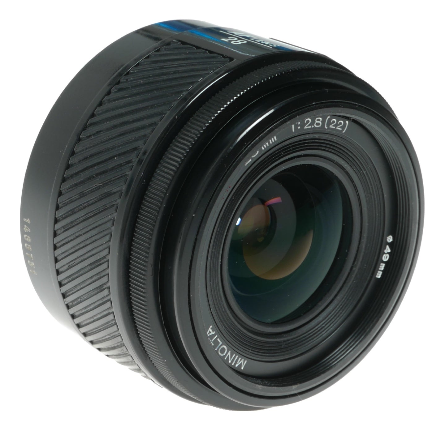 Minolta 28mm f/2.8 AF Lens for Minolta AF SLR Cameras, 49mm Filter Thread, Made in Japan - View 9