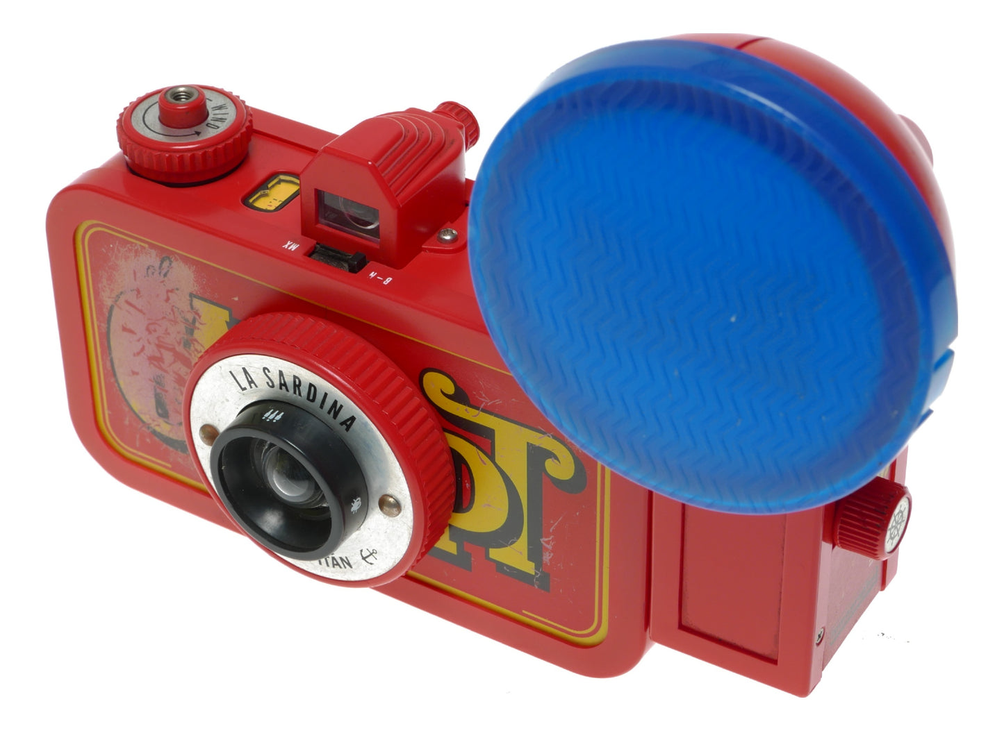 Lomography La Sardina El Capitan 35mm Film Camera - California Sardines Edition - View 2