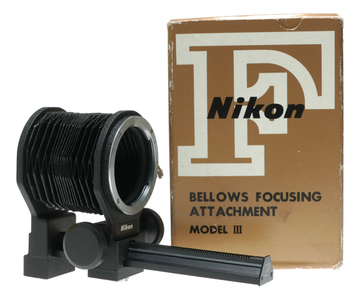 Nikon Bellows Focusing Attachment Model III for F Mount Cameras - Made in Japan
