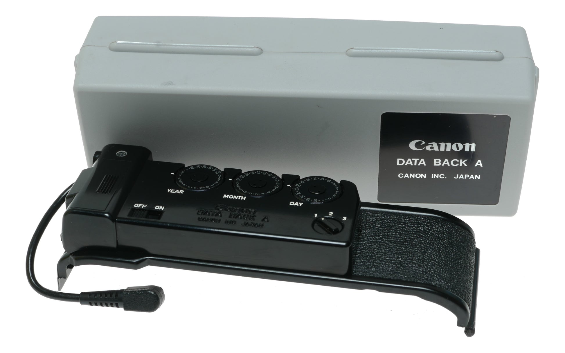 Canon Data Back A Vintage Film Camera Accessory for Date Imprinting