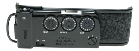 Canon Data Back A Vintage Film Camera Accessory for Date Imprinting - View 2