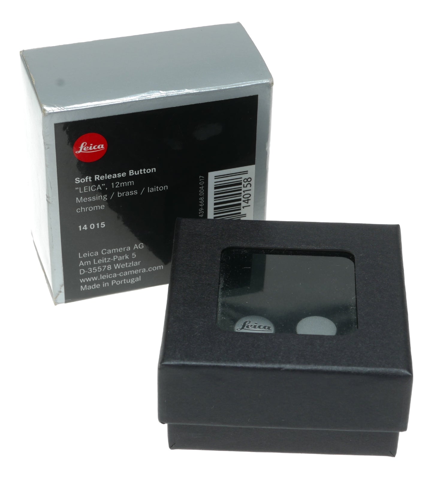 Leica 12mm Soft Release Button in Brass and Chrome Finish for Cameras - View 8