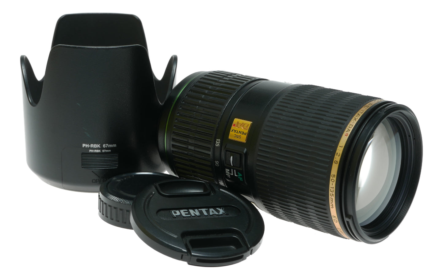 Pentax SMC DA 50-135mm f/2.8 ED SDM IF AL Lens with 67mm Filter Thread
