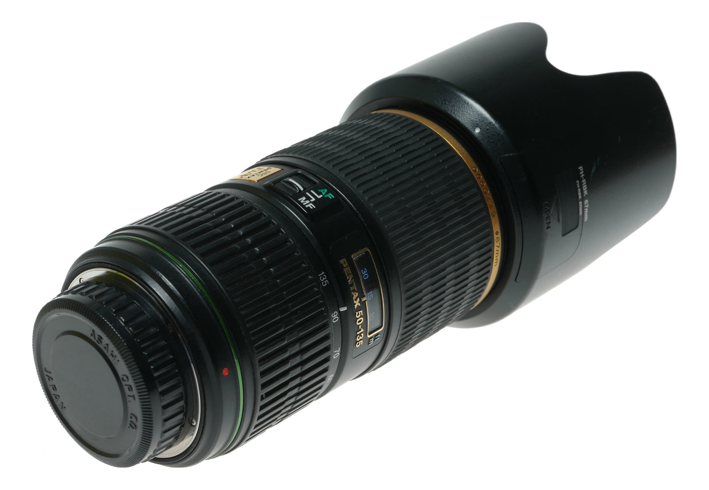 Pentax SMC DA 50-135mm f/2.8 ED SDM IF AL Lens with 67mm Filter Thread - View 11