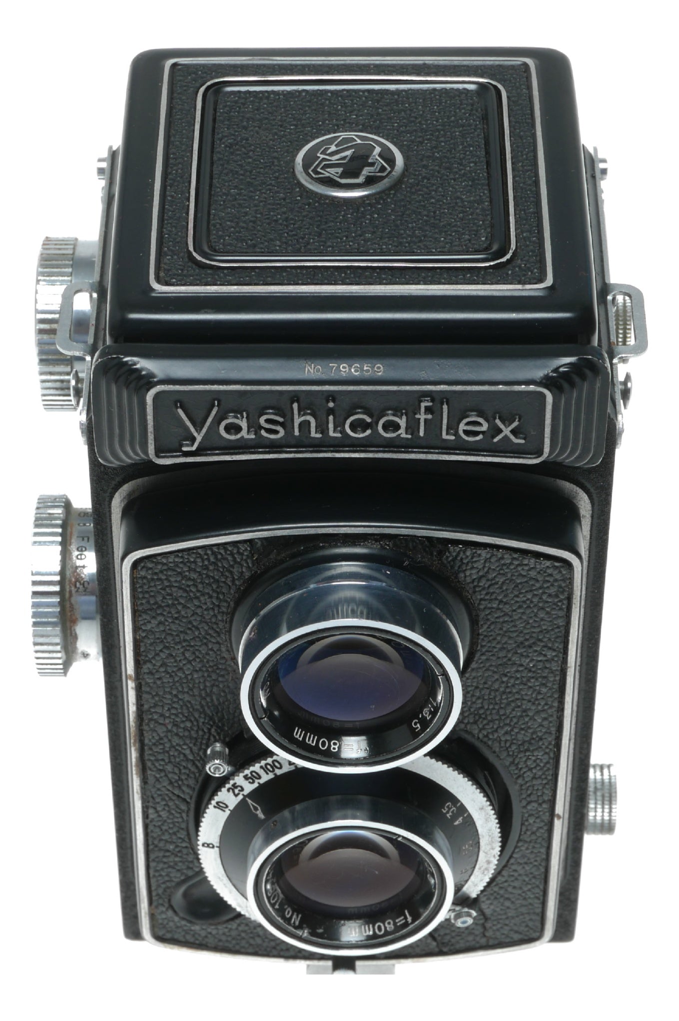 Yashicaflex Vintage TLR Camera with Yashimar 80mm f/3.5 Lens - View 4
