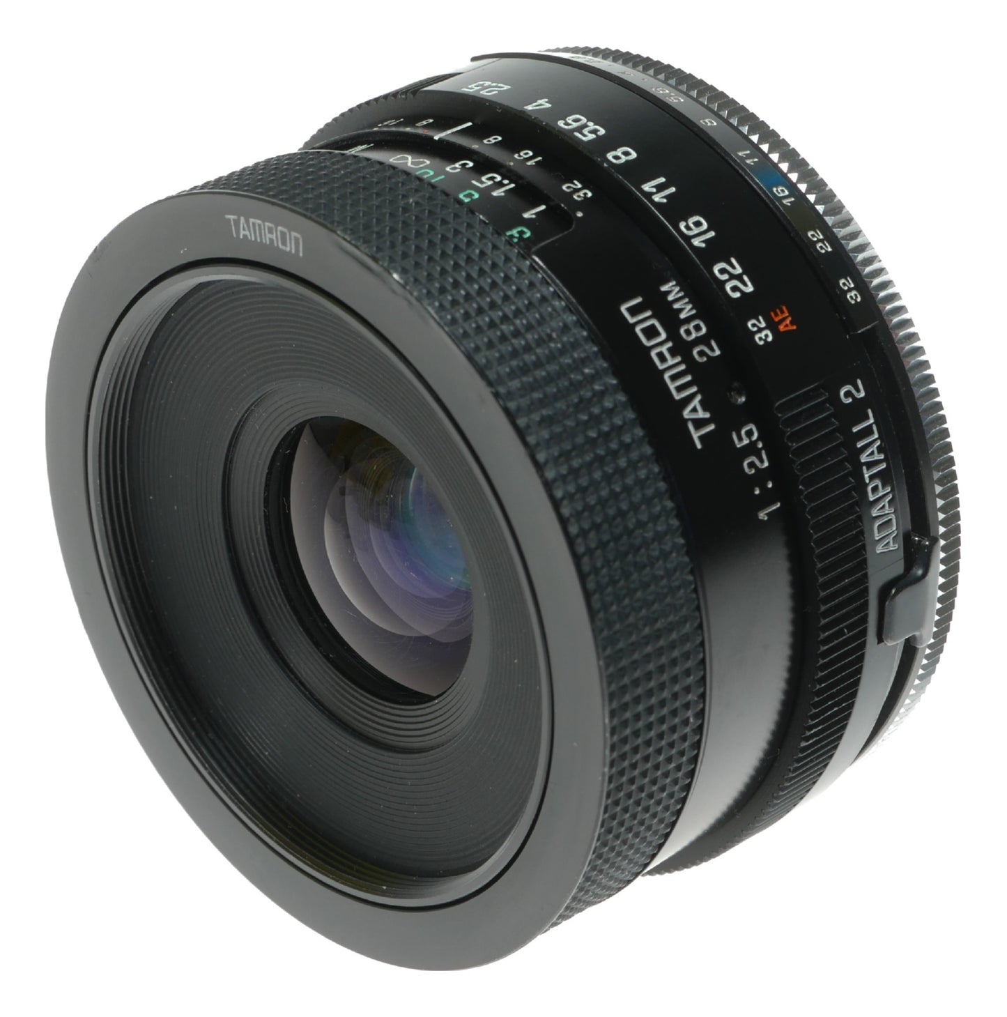 Tamron Adaptall 2 28mm f/2.5 Vintage Manual Focus Lens for Pentax K Mount - View 2
