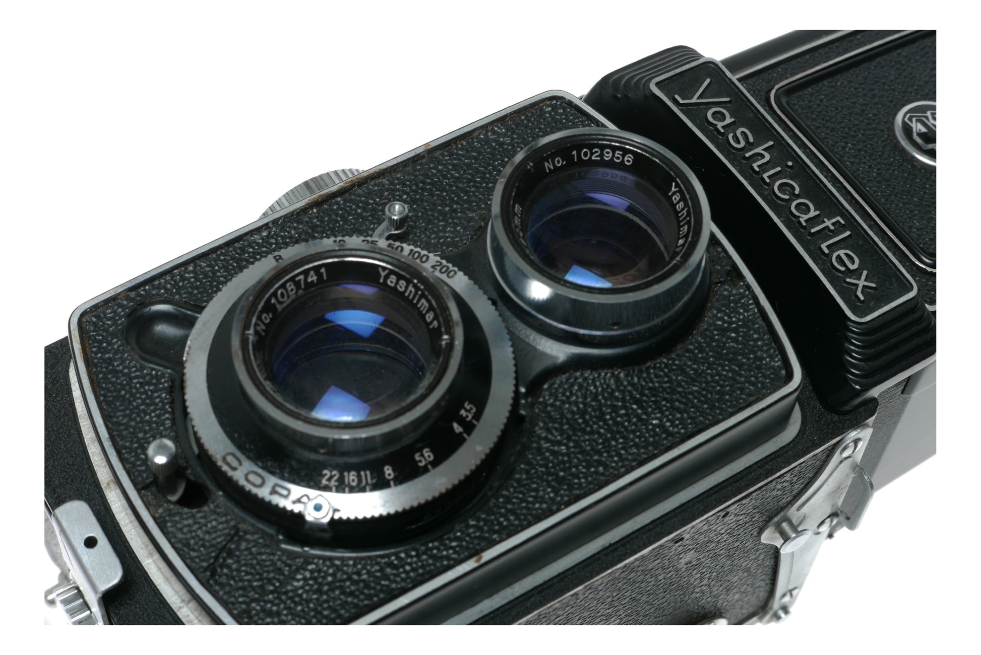 Yashicaflex Vintage TLR Camera with Yashimar 80mm f/3.5 Lens - View 8