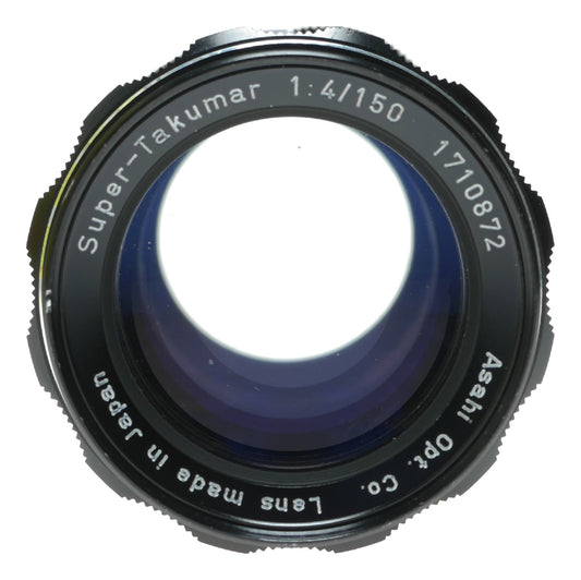 Asahi Pentax Super-Takumar 150mm f/4 Vintage Prime Lens Made in Japan - View 2