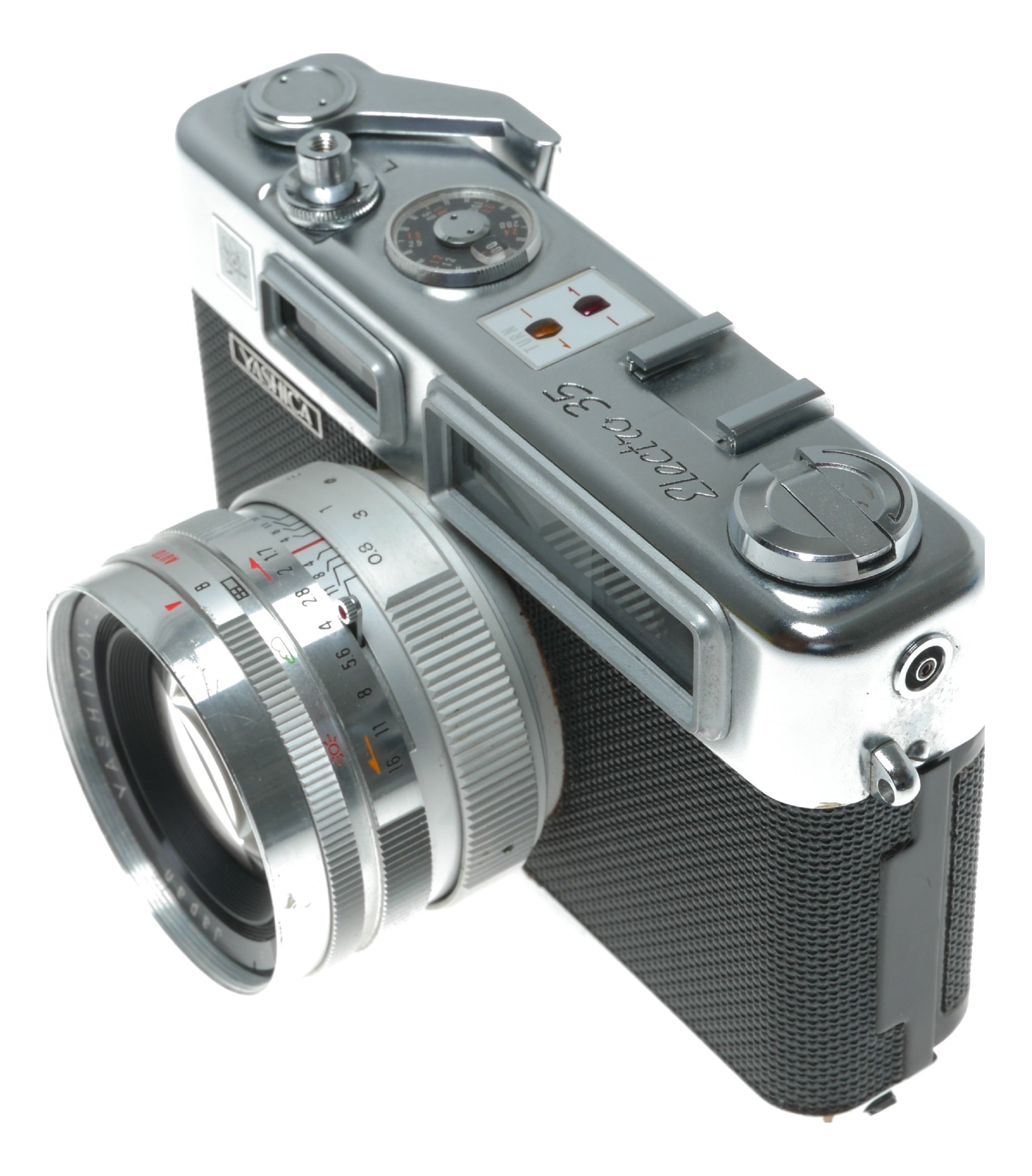 Yashica Electro 35 GSN Vintage Rangefinder Camera with Yashinon-DX 45mm f/1.7 Lens - View 2