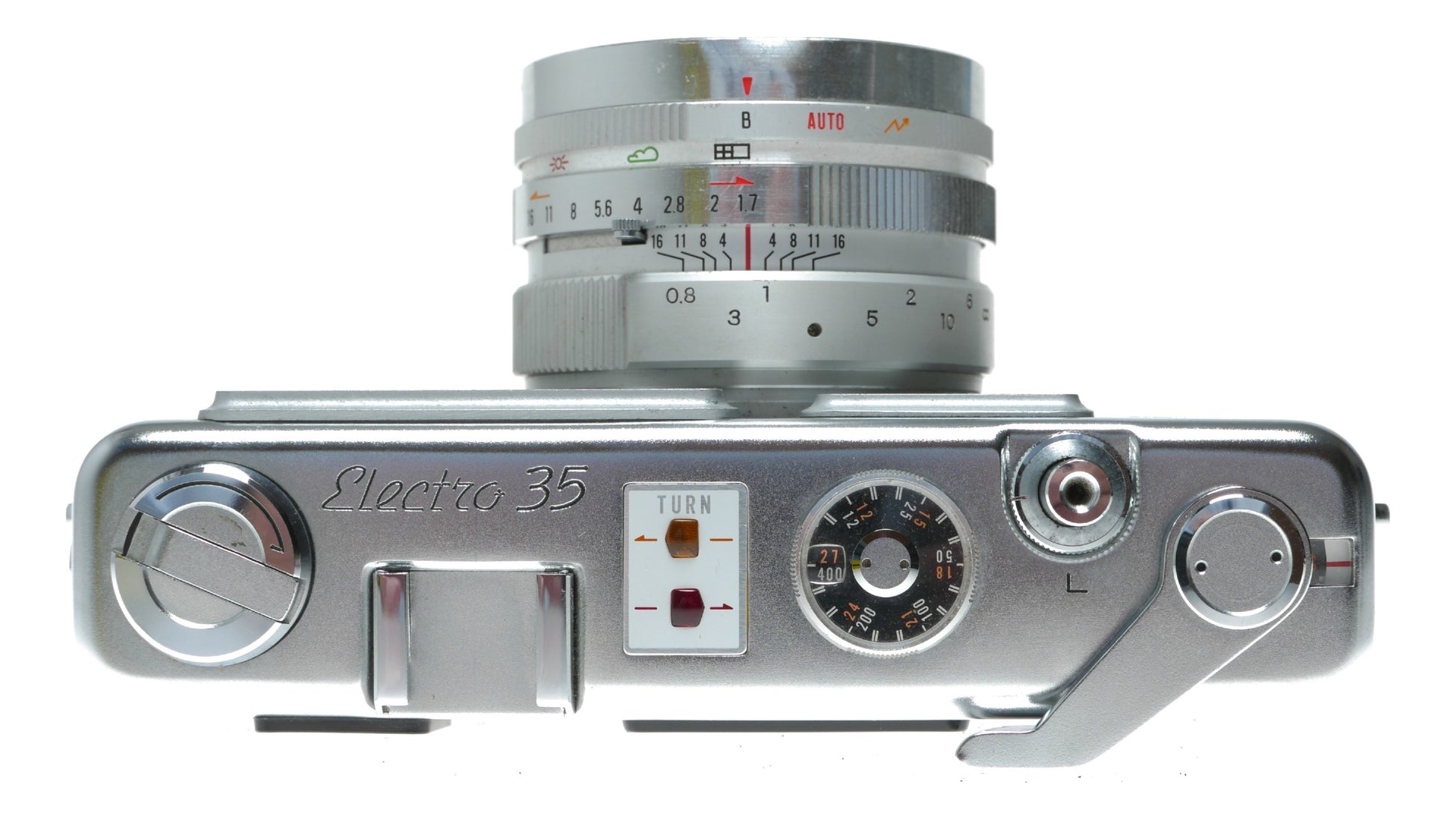 Yashica Electro 35 GSN Vintage Rangefinder Camera with Yashinon-DX 45mm f/1.7 Lens - View 9