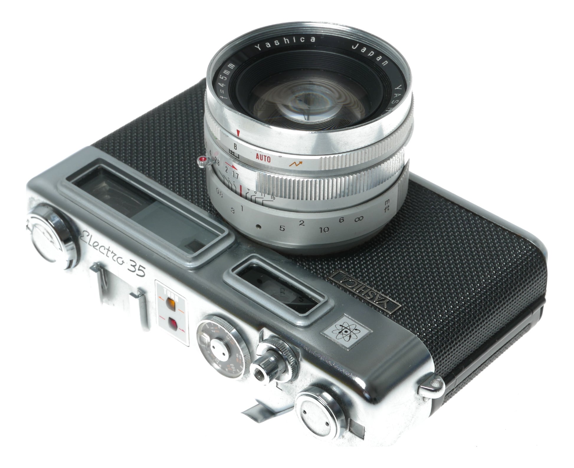 Yashica Electro 35 GSN Vintage Rangefinder Camera with Yashinon-DX 45mm f/1.7 Lens - View 10