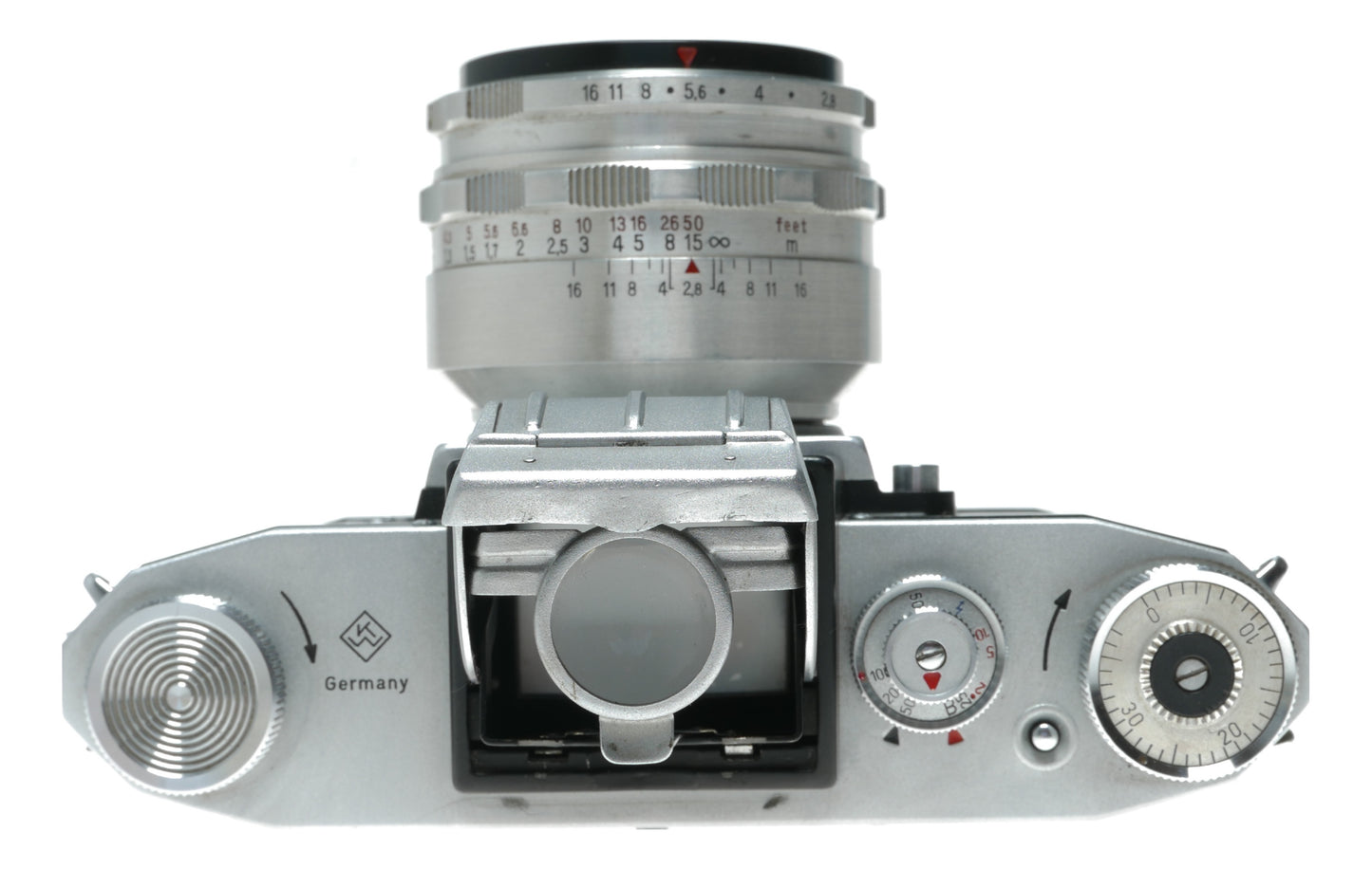 Praktica FX 3 Vintage SLR Camera with 50mm f/2.8 Lens from Germany - View 10