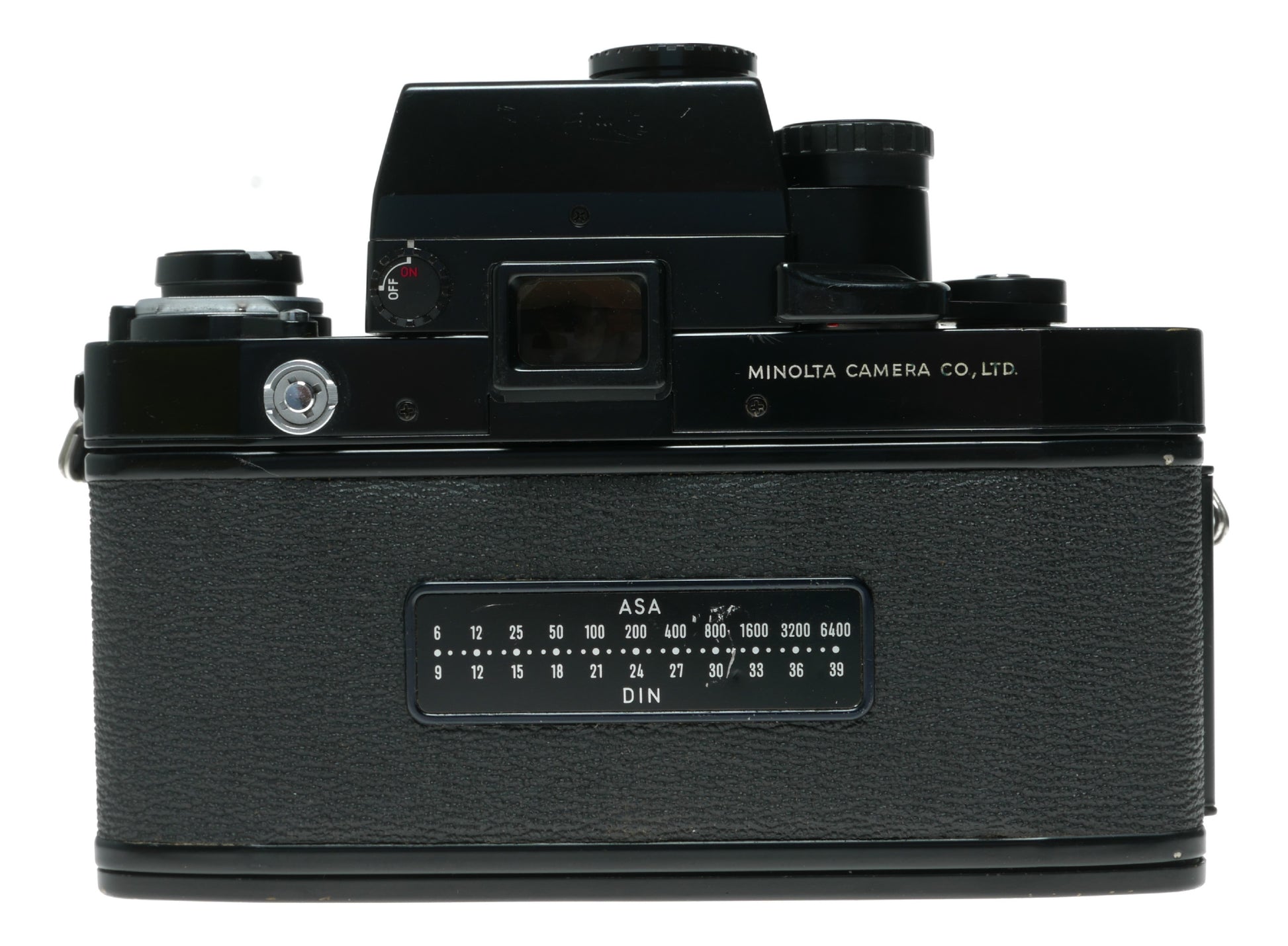 Minolta XM Vintage SLR Film Camera with MD W.Rokkor 24mm f/2.8 Lens - View 6