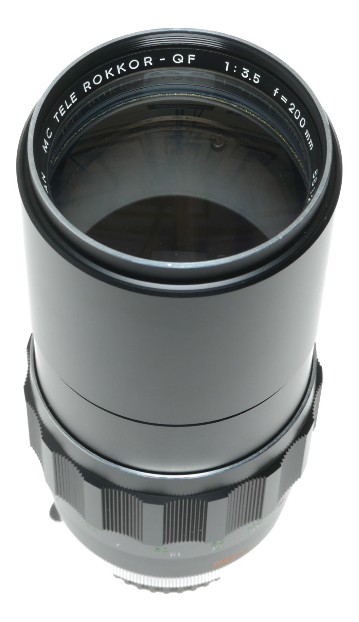 Minolta MC Tele Rokkor-QF 200mm f/3.5 Vintage Camera Lens Made in Japan - View 11