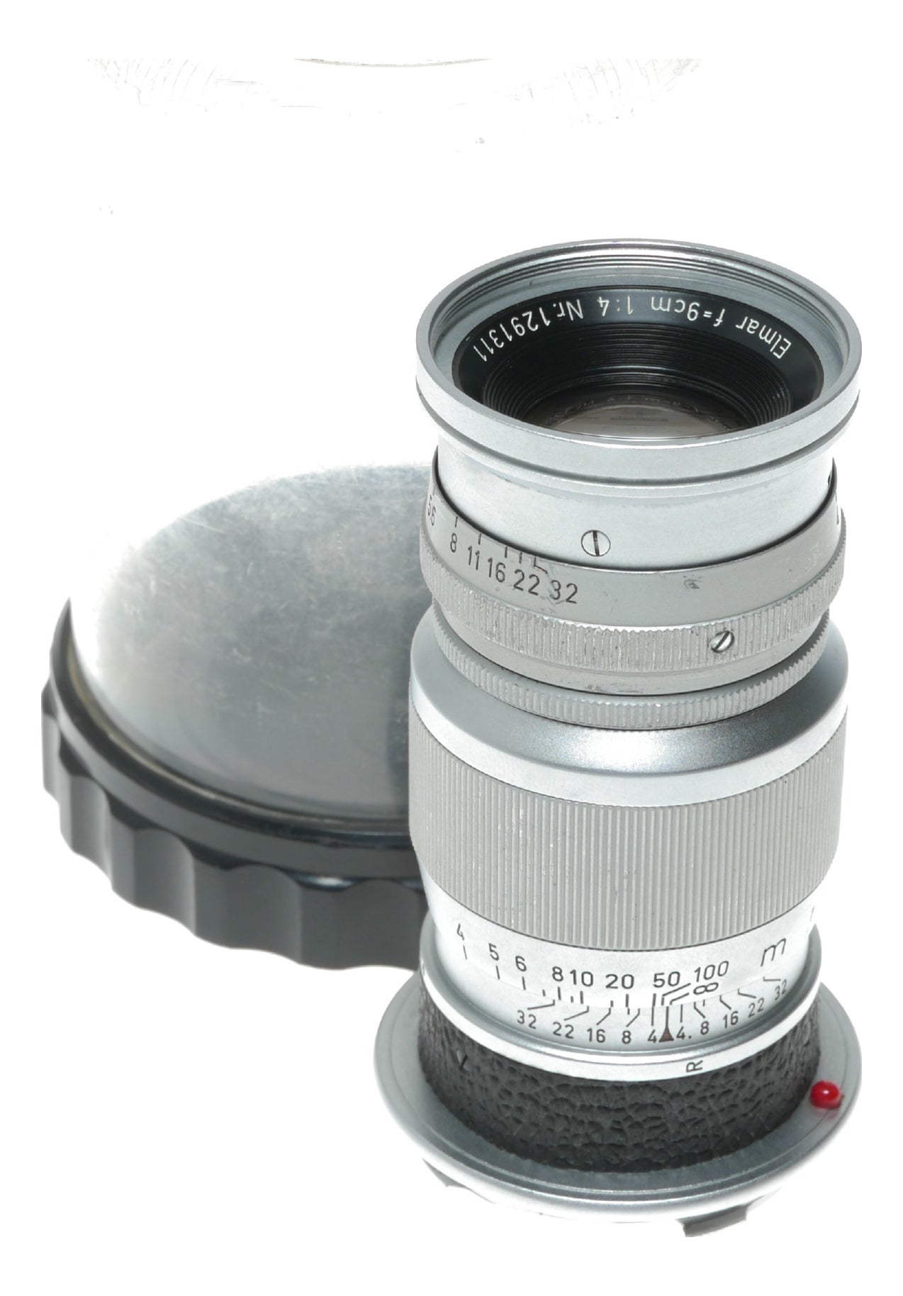 Leica Elmar 9cm f/4 Vintage Lens by Ernst Leitz GmbH Wetzlar, Germany