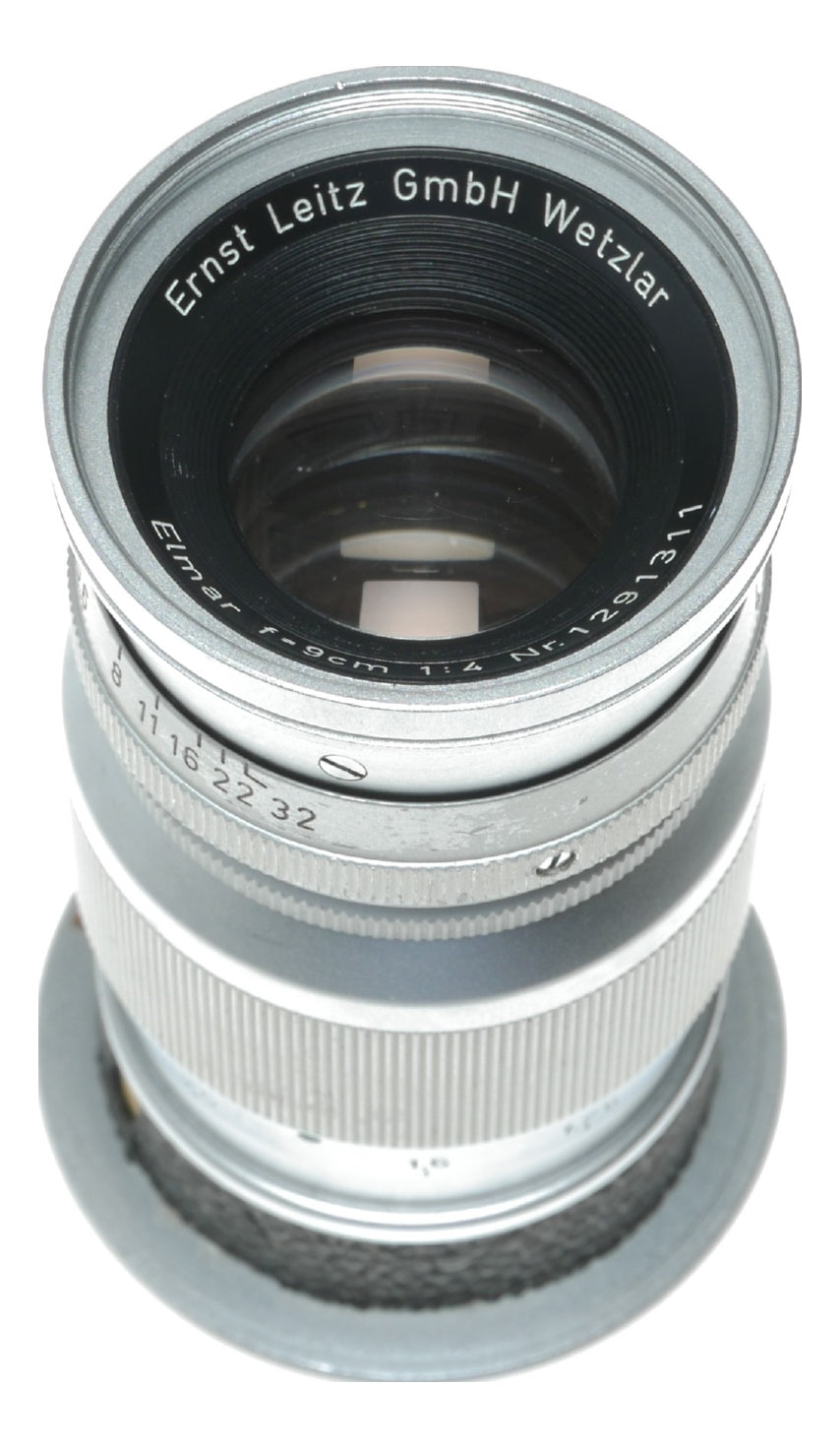 Leica Elmar 9cm f/4 Vintage Lens by Ernst Leitz GmbH Wetzlar, Germany - View 3