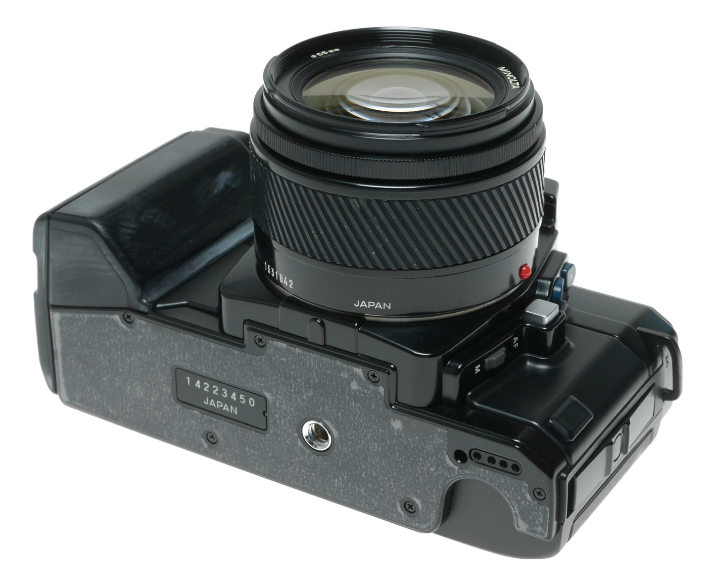 Minolta 7000 α Vintage SLR Camera with 24mm f/2.8 and 52mm f/2.8 AF Lenses - View 7