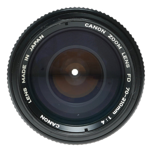 Canon FD 70-210mm f/4 Macro Zoom Lens, Made in Japan - View 2