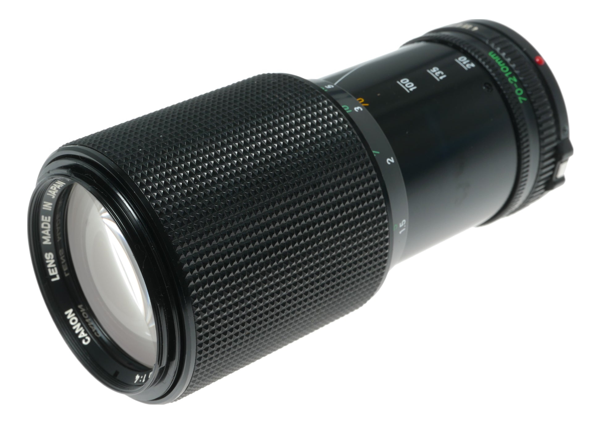 Canon FD 70-210mm f/4 Macro Zoom Lens, Made in Japan - View 3