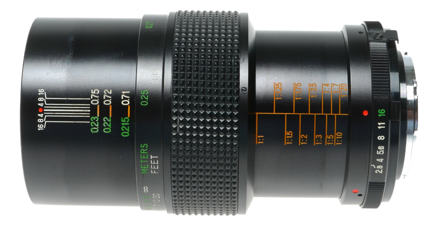 Vivitar 55mm f/2.8 MC Macro Lens with Ø62mm Filter Thread - View 4