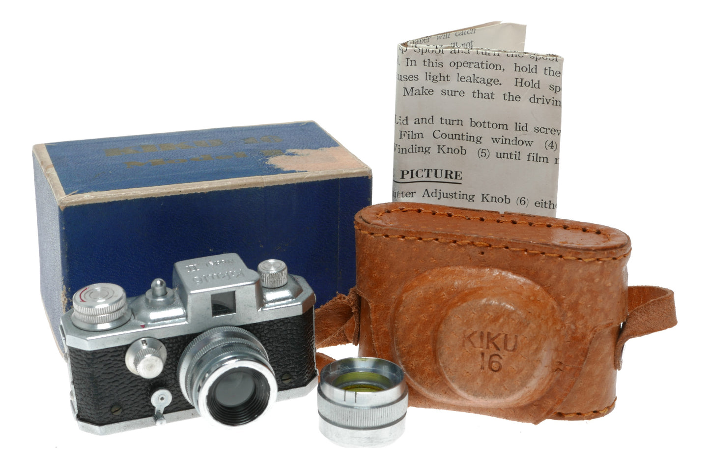 Kiku16 Model II Vintage Subminiature Film Camera