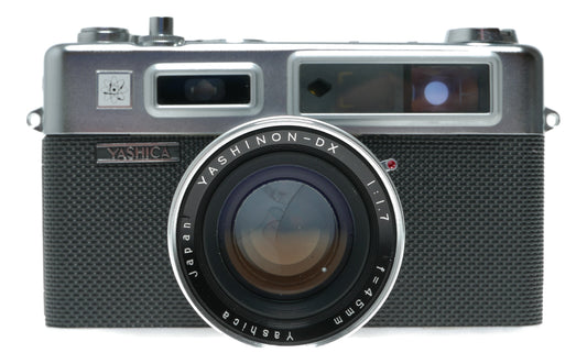 Vintage Yashica Electro 35 GSN Vintage Rangefinder Camera with Yashinon-DX 45mm f/1.7 Lens