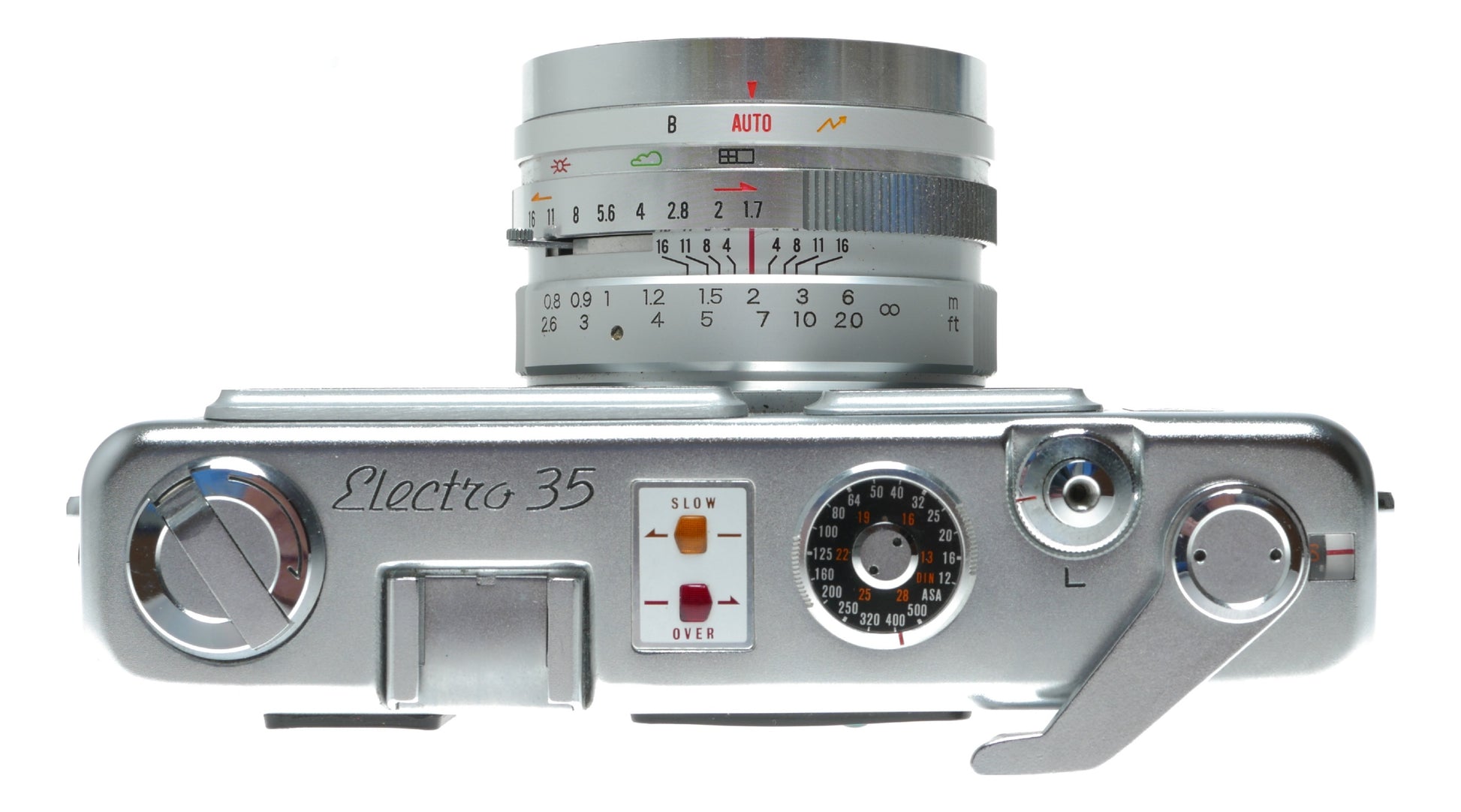 Yashica Electro 35 GSN Vintage Rangefinder Camera with Yashinon-DX 45mm f/1.7 Lens - View 6