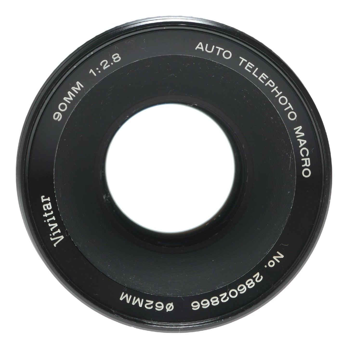 Vivitar 90mm f/2.8 Auto Telephoto Macro Lens - Made in Japan - View 2