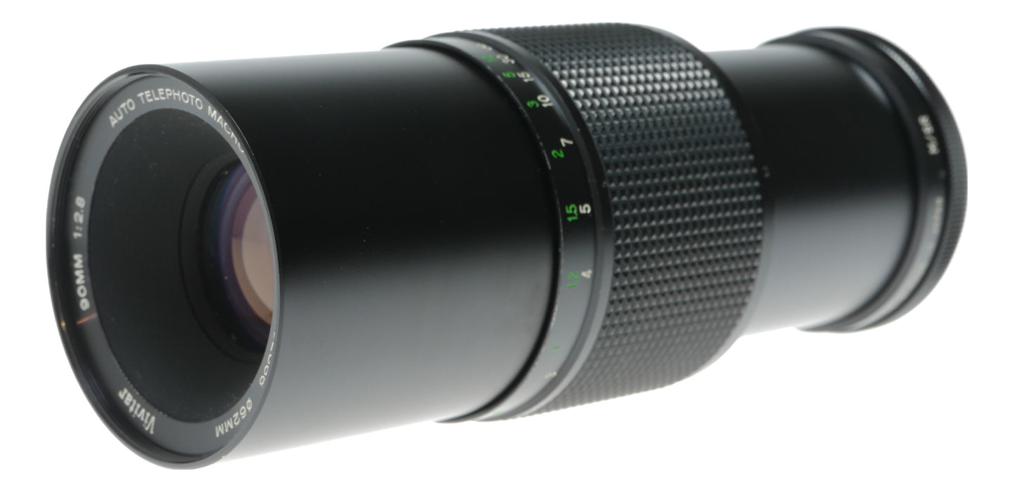 Vivitar 90mm f/2.8 Auto Telephoto Macro Lens - Made in Japan - View 4