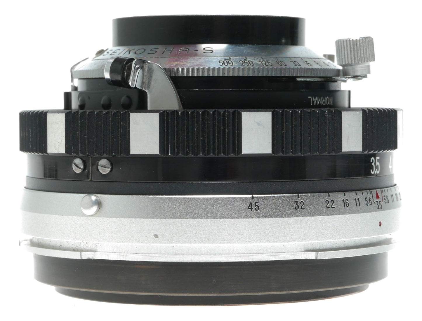 Mamiya-Sekor 90mm f/3.5 Vintage Camera Lens with Seikosha-S Shutter - View 6