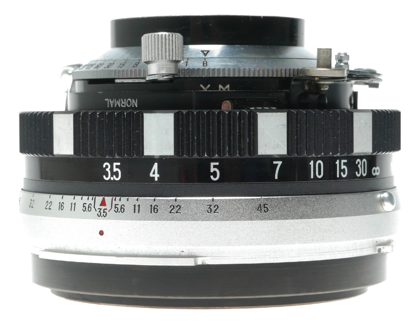 Mamiya-Sekor 90mm f/3.5 Vintage Camera Lens with Seikosha-S Shutter - View 7