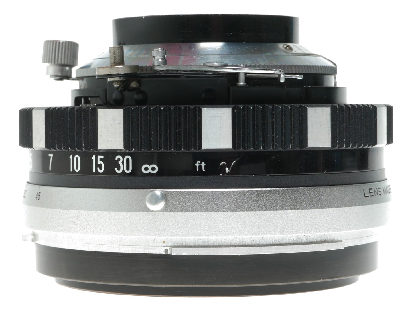 Mamiya-Sekor 90mm f/3.5 Vintage Camera Lens with Seikosha-S Shutter - View 8