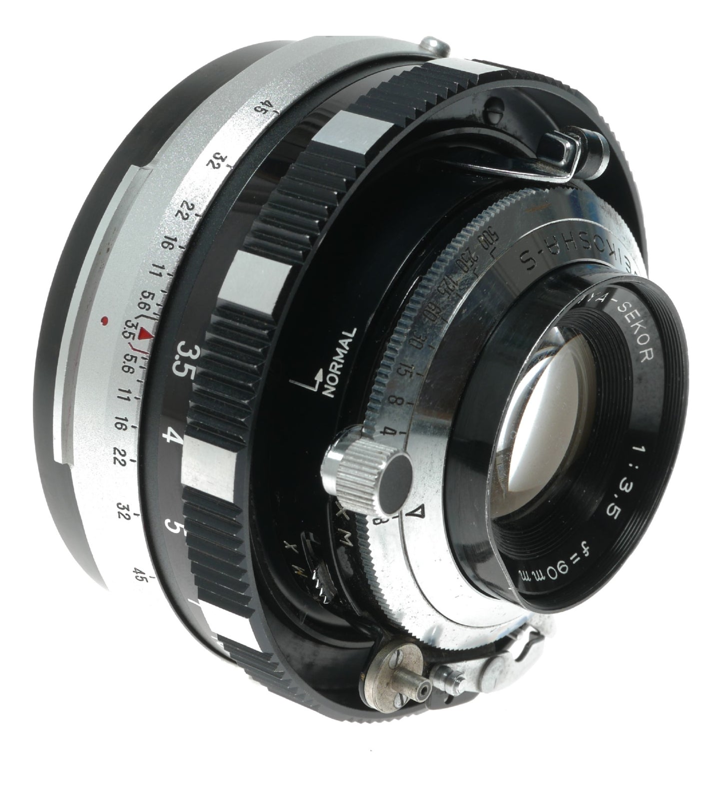 Mamiya-Sekor 90mm f/3.5 Vintage Camera Lens with Seikosha-S Shutter - View 12