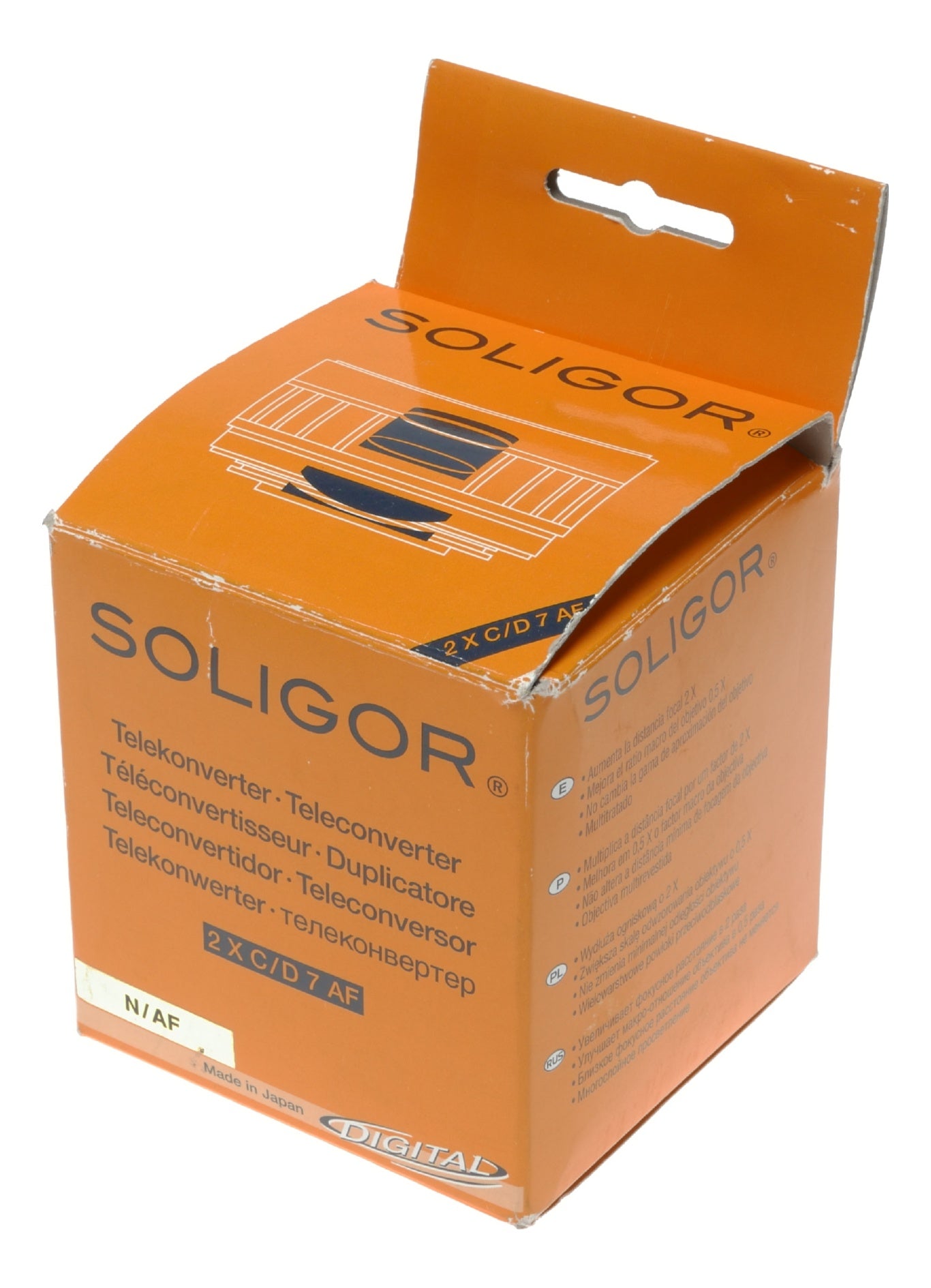 Soligor 2X Teleconverter C/D7 AF for Digital Cameras - Made in Japan