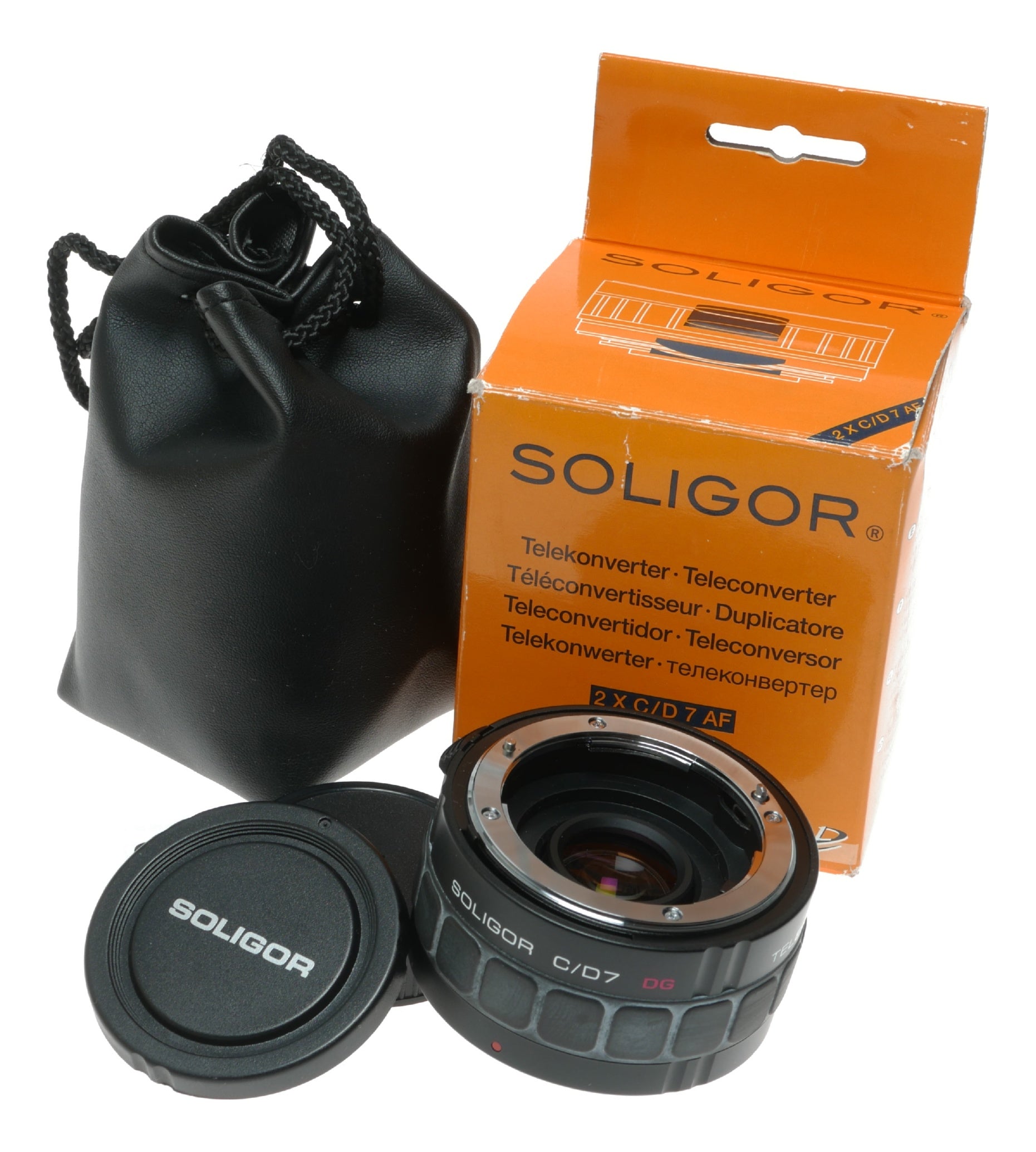 Soligor 2X Teleconverter C/D7 AF for Digital Cameras - Made in Japan - View 2