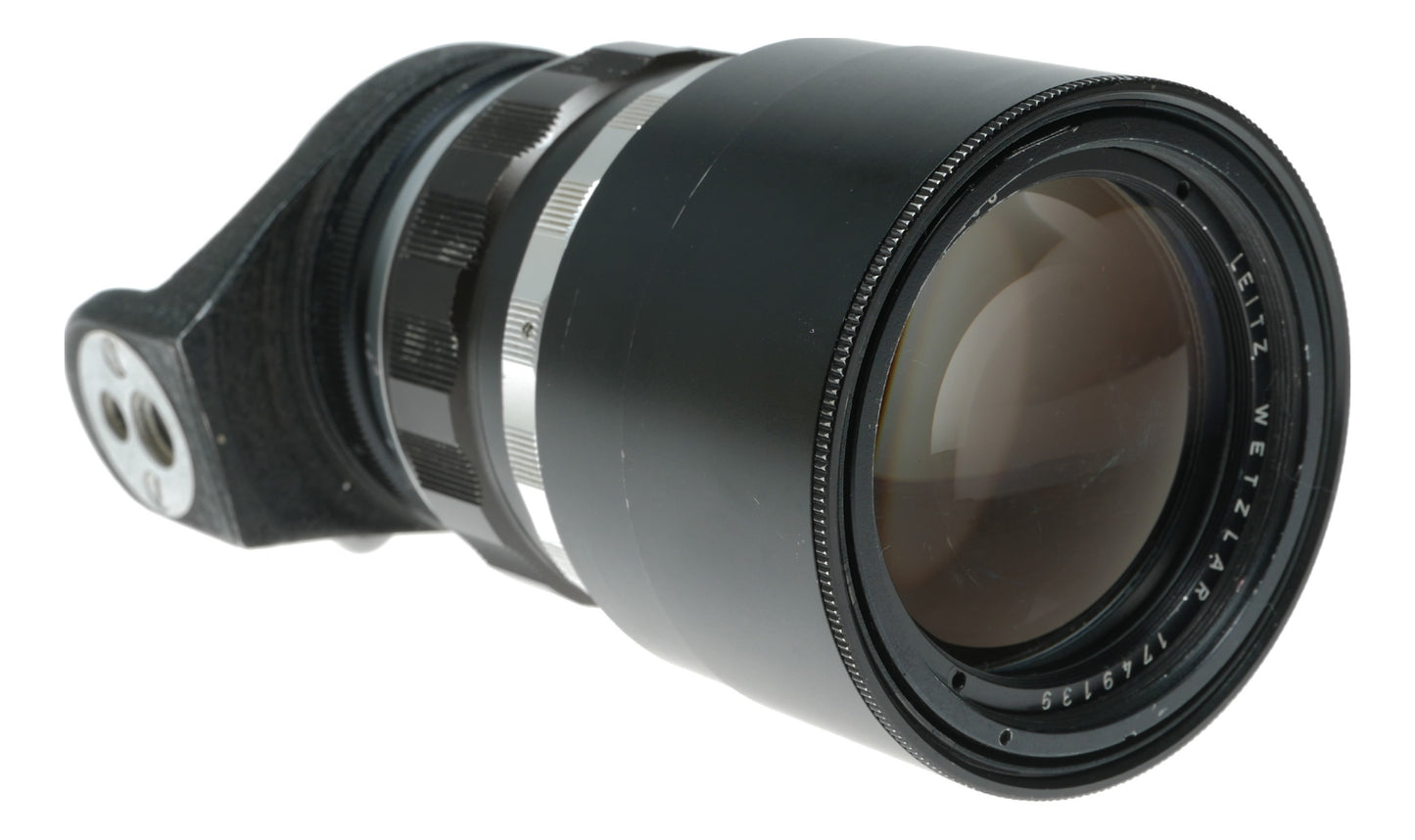 Leitz Wetzlar Tele-Elmarit 200mm f/4 Vintage Telephoto Lens from Germany - View 3