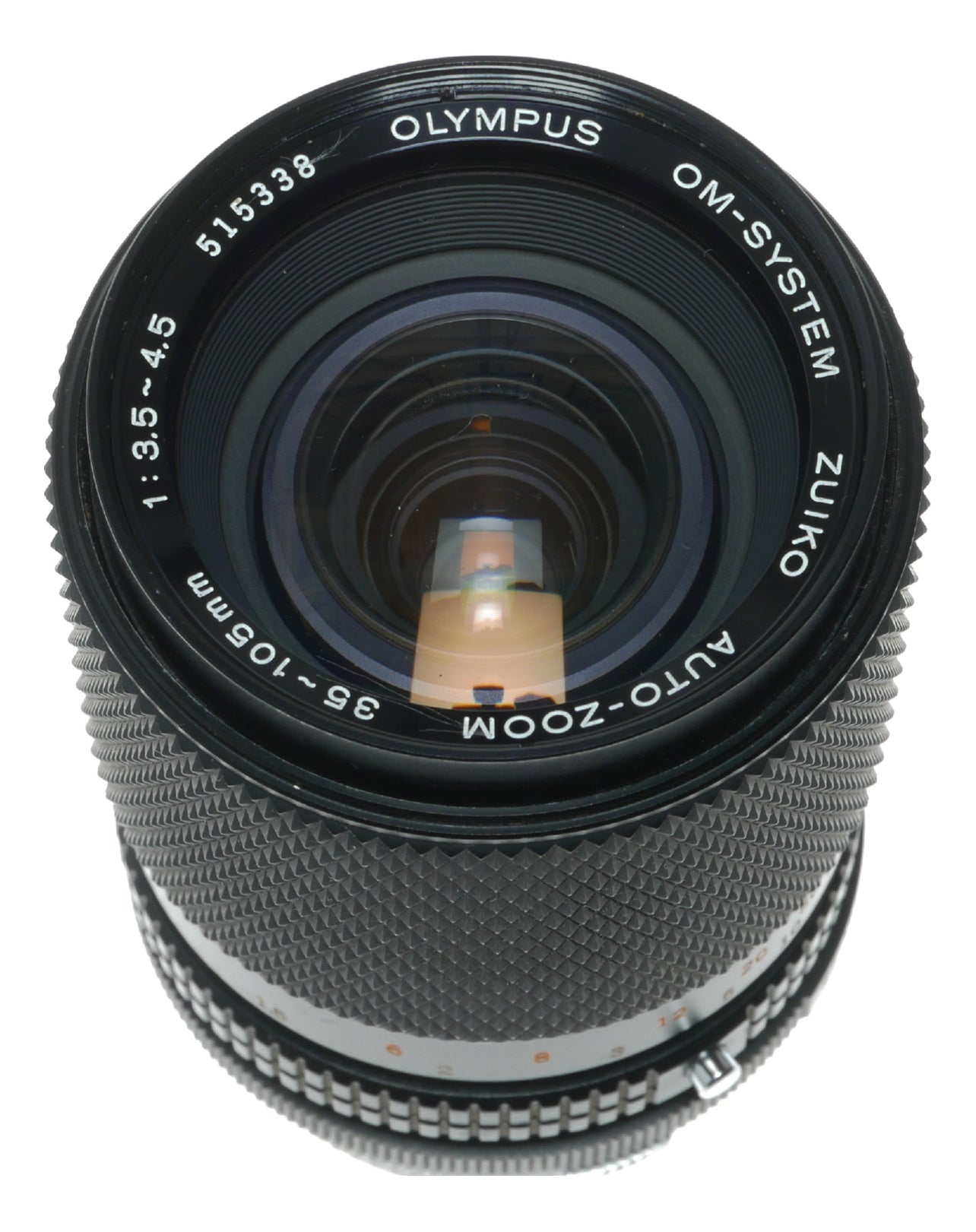 Olympus Zuiko OM-System Auto-Zoom 35-105mm f/3.5-4.5 Lens - Close Focus, Made in Japan - View 7