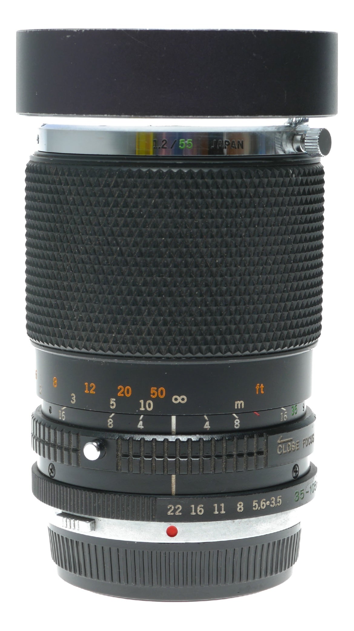 Olympus Zuiko OM-System Auto-Zoom 35-105mm f/3.5-4.5 Lens - Close Focus, Made in Japan - View 8