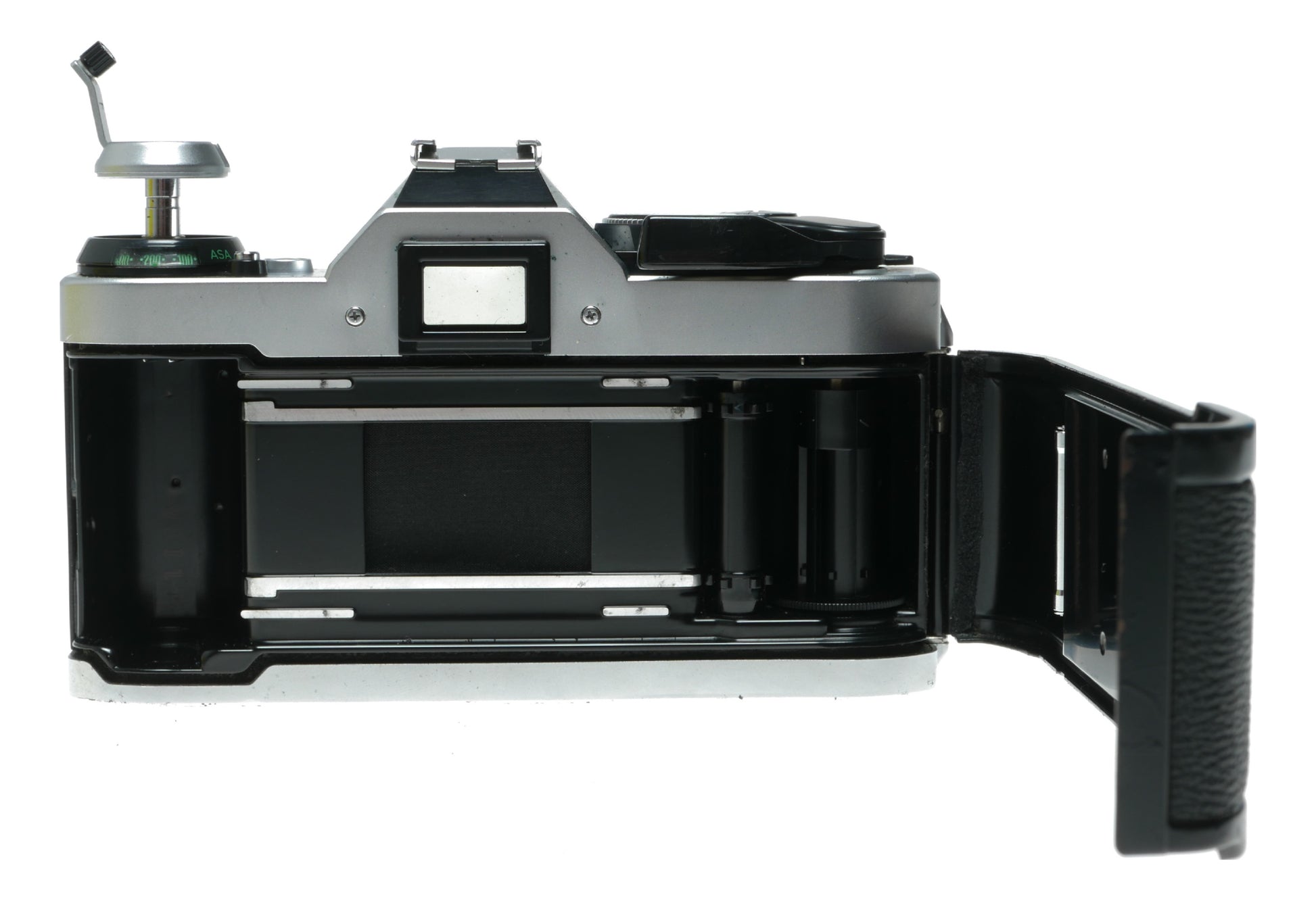 Canon AE-1 Program Vintage SLR Film Camera with Canon FD 50mm f/1.8 Lens - View 7