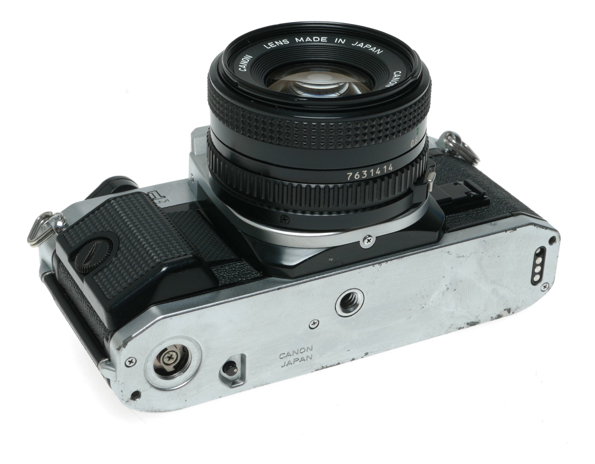 Canon AE-1 Program Vintage SLR Film Camera with Canon FD 50mm f/1.8 Lens - View 8