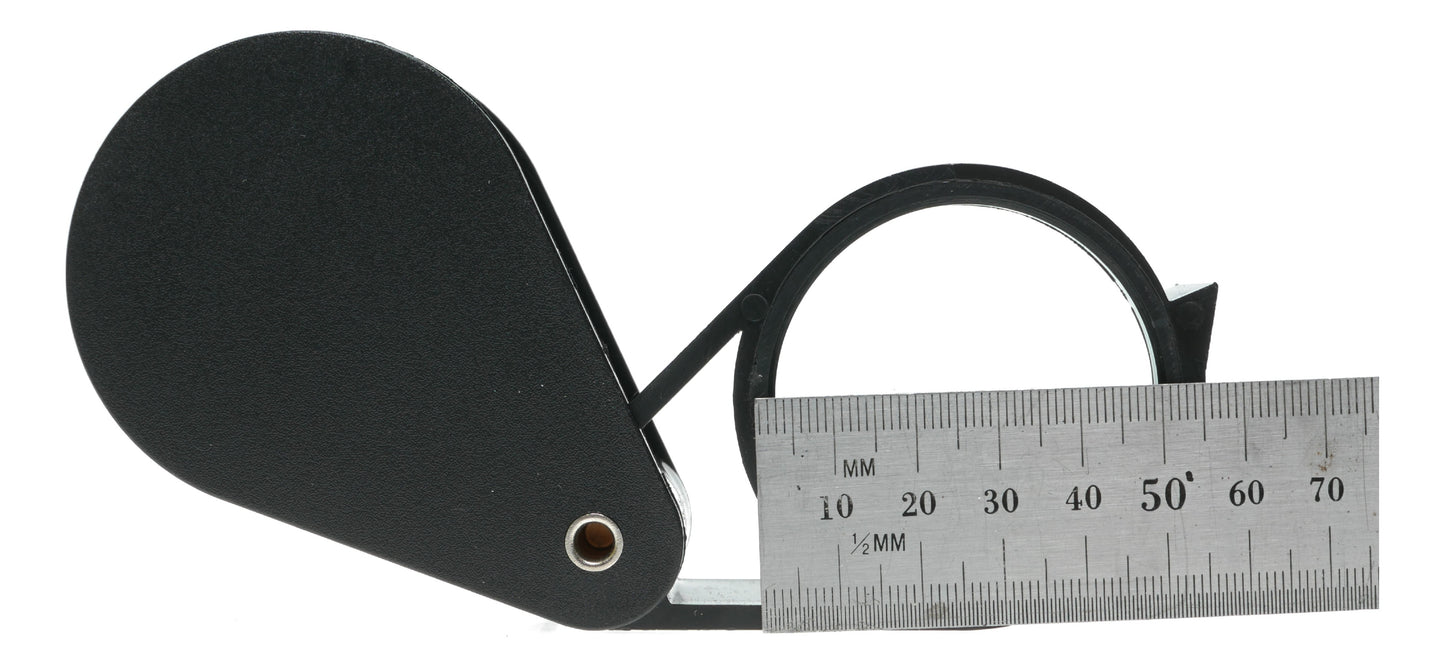 Eagle-Mag 5X Power Folding Magnifier Loupe with Multiple Scale Options - View 2