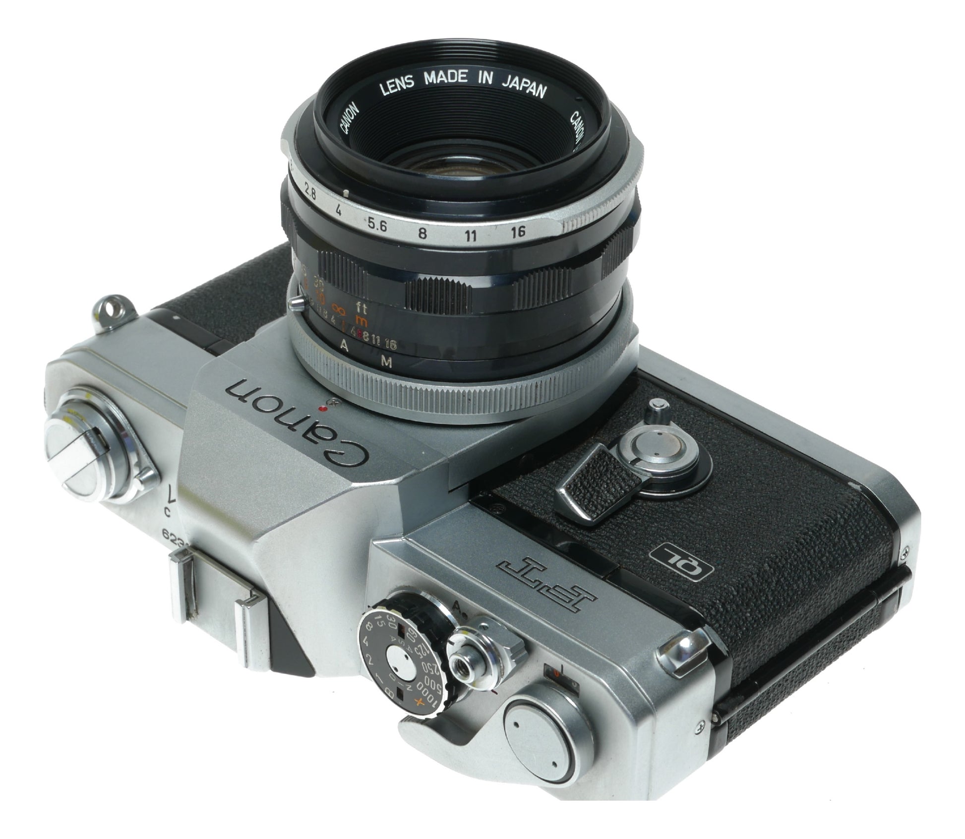 Canon FT QL Vintage SLR Camera with Canon 50mm f/1.8 Lens - View 7