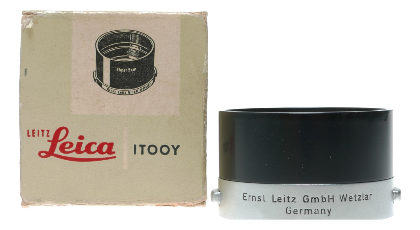 Leica ITOOY Vintage Rangefinder Camera with Elmar 5cm f/3.5 Lens by Ernst Leitz GmbH Wetzlar, Germany