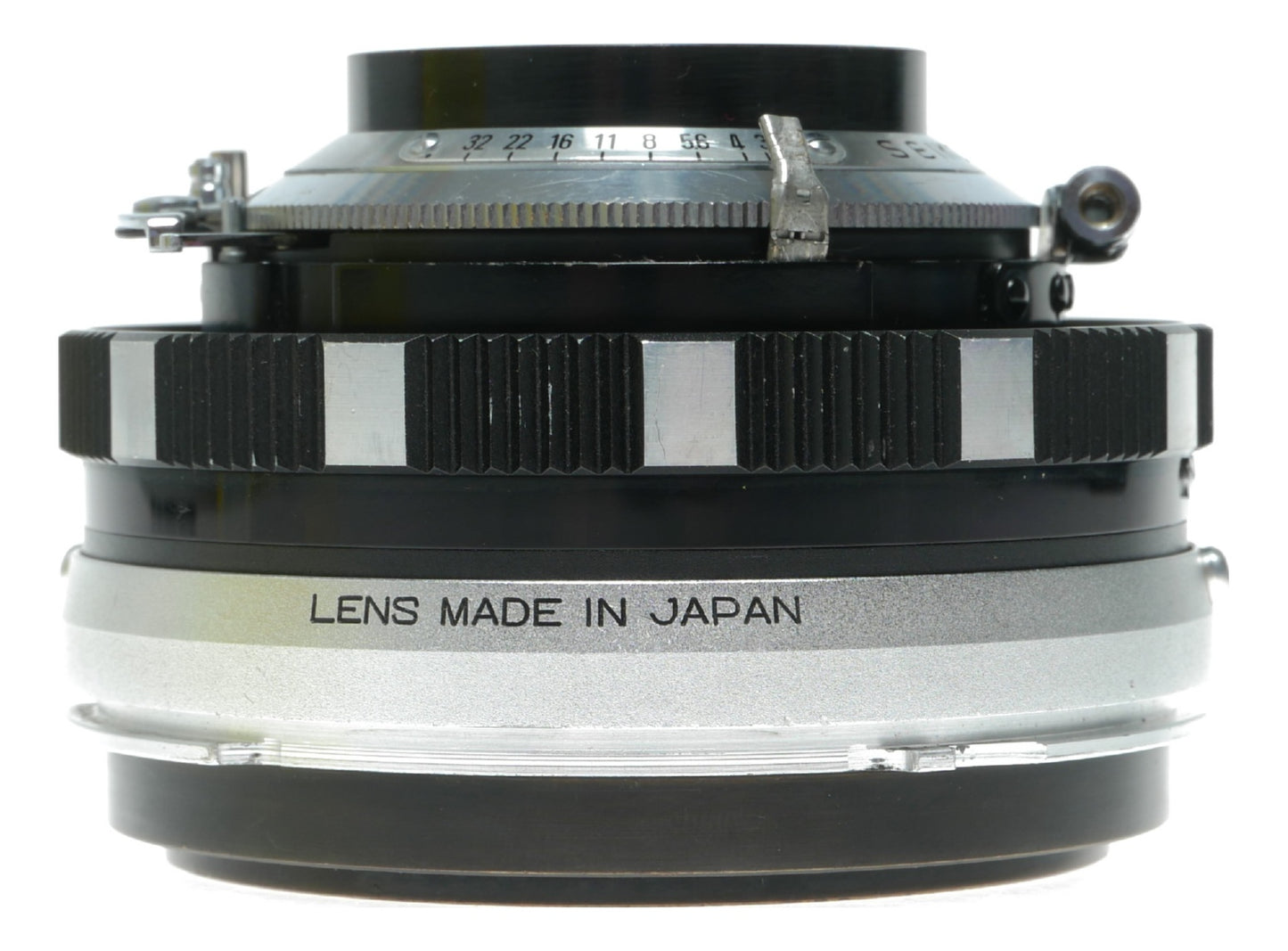 Mamiya-Sekor 90mm f/3.5 Vintage Camera Lens with Seikosha-S Shutter, Made in Japan - View 8
