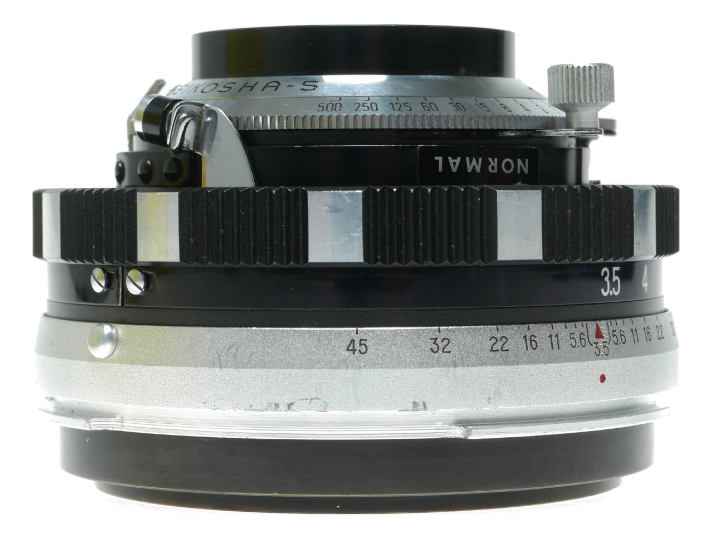 Mamiya-Sekor 90mm f/3.5 Vintage Camera Lens with Seikosha-S Shutter, Made in Japan - View 9